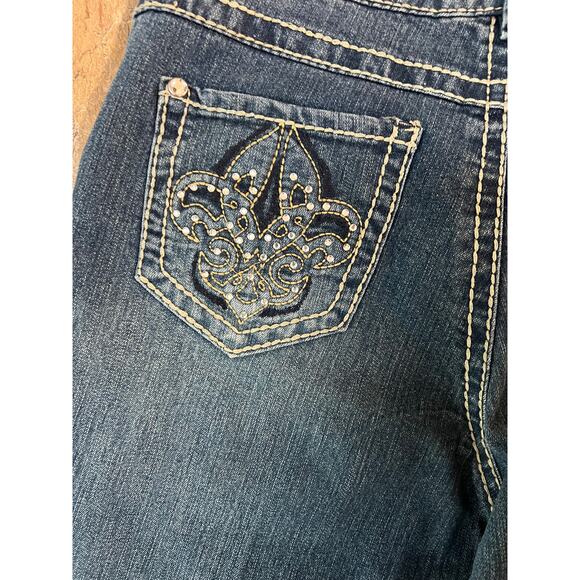 Nine West denim jeans, some stretch, women's size 12/30 - Picture 6 of 6